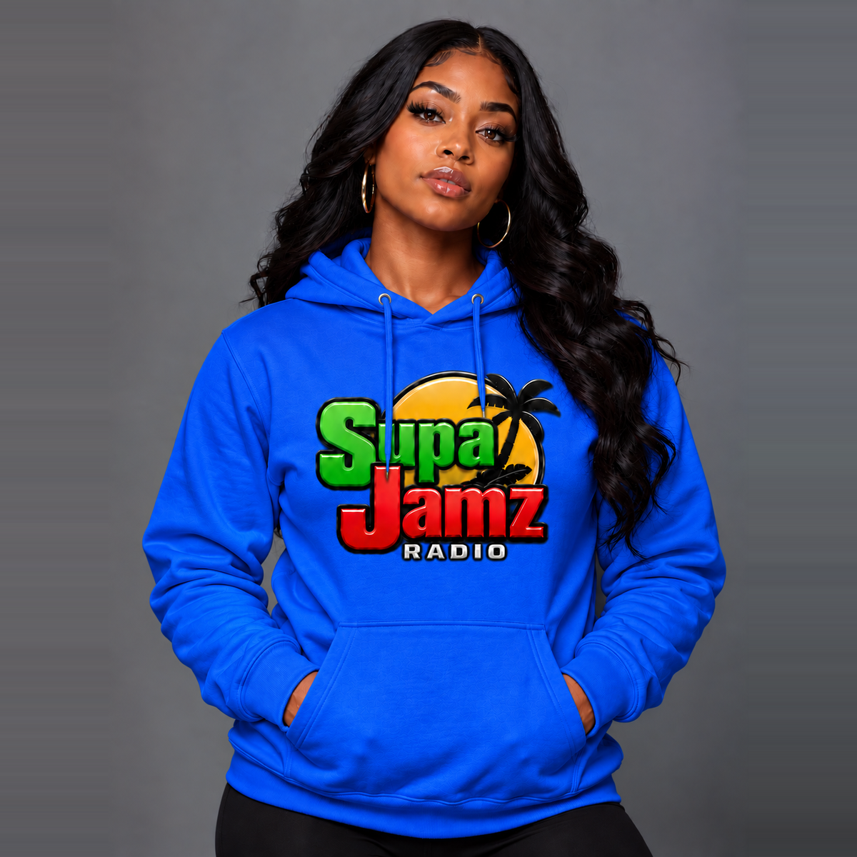 SupaJamz Radio Women's Classic Pullover Hoodie - Image 4